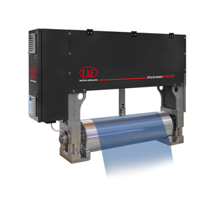 thicknessGAUGE - Compact O-frame for separator film Measuring systems for the battery production